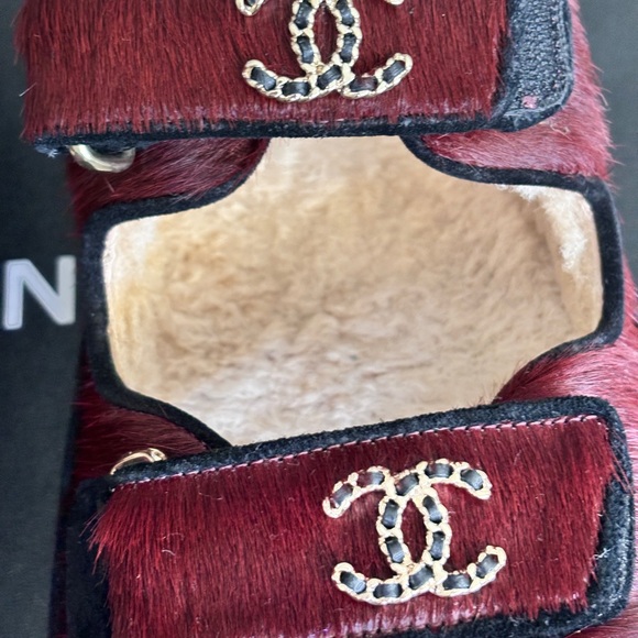CHANEL Dad Ponyhair Sandals, Size 36 - Picture 3 of 15
